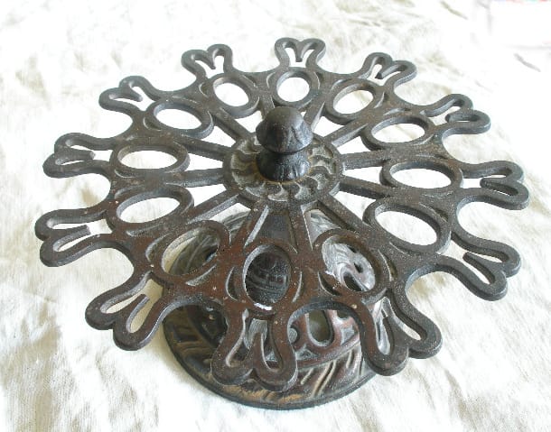 RELAXDAYS PORTA TUBO Da Giardino Con Rubinetto, Design Antico, In Ghisa, Colore EUR 47,97 - Foto 8